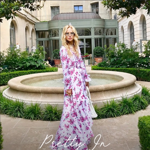 NWT Rachel Zoe High-Low Ruffle Gown. Size 0. - Picture 4 of 6